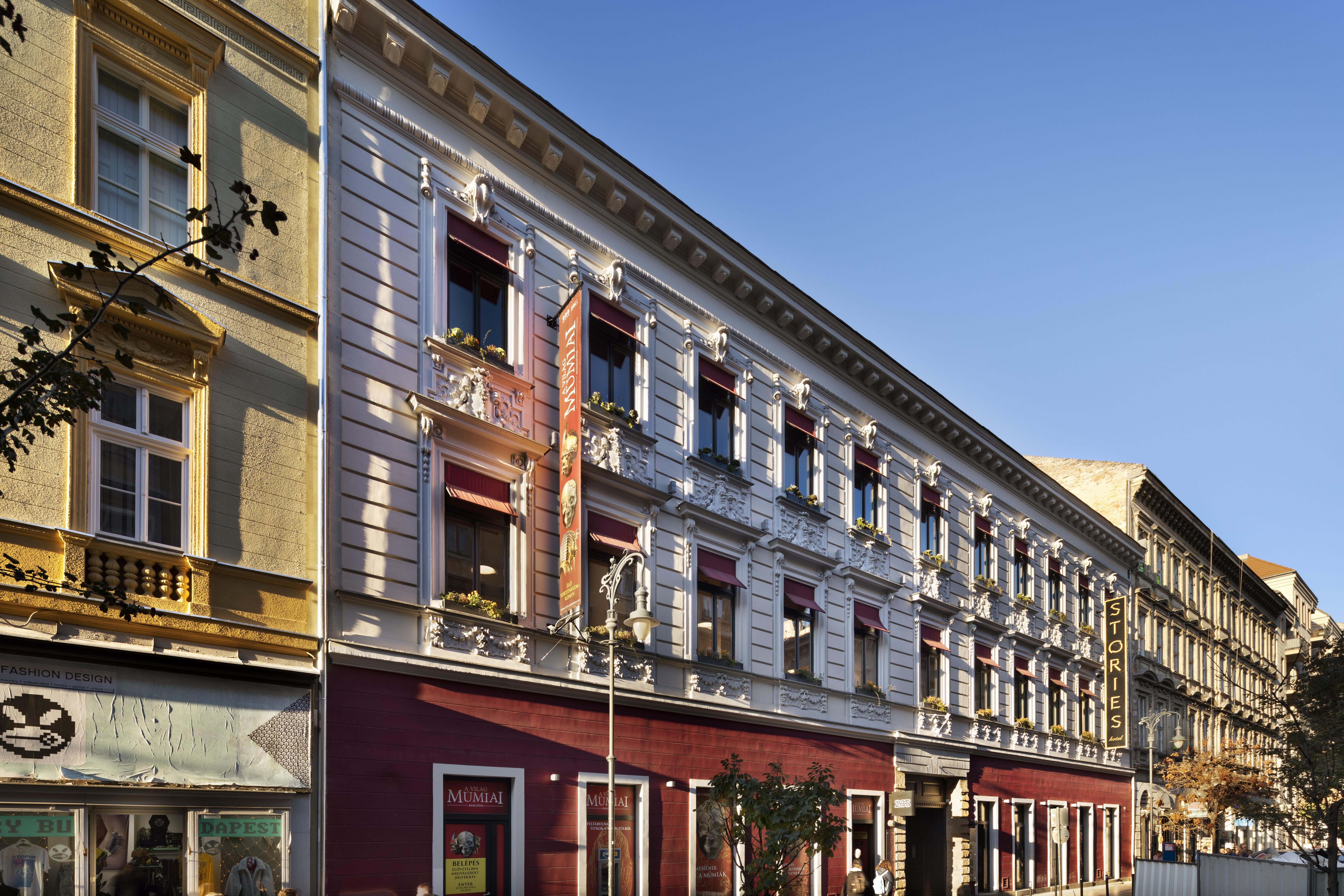 Stories Boutique Hotel Будапеща Екстериор снимка